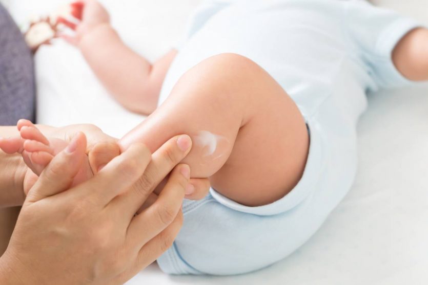 soins peau pour bébé